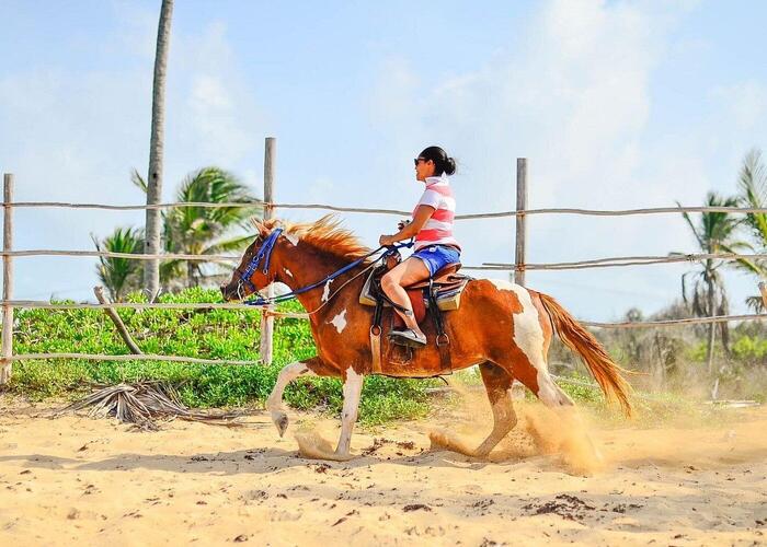 Riding at the ranch