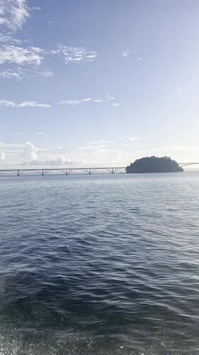 Video: boat ride on Samaná Bay